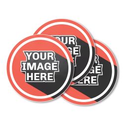 2 Inch Round Custom Stickers (100 Pack)